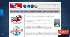 Desktop Screenshot of divekohchang.com
